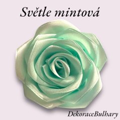 Saténová stuha Mintová 38mm/ 32m