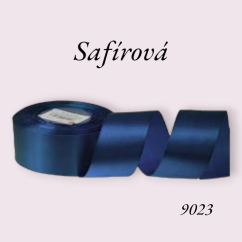 Saténová stuha Safírová 38mm/ 32m