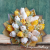 Tulip bouquet with berries