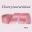 Saténová stuha Charry/starorůžová 38mm/ 32m